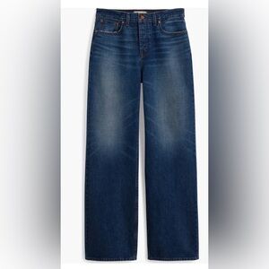 Like New Madewell Low Slung Baggie - Moffat Wash - Size 27